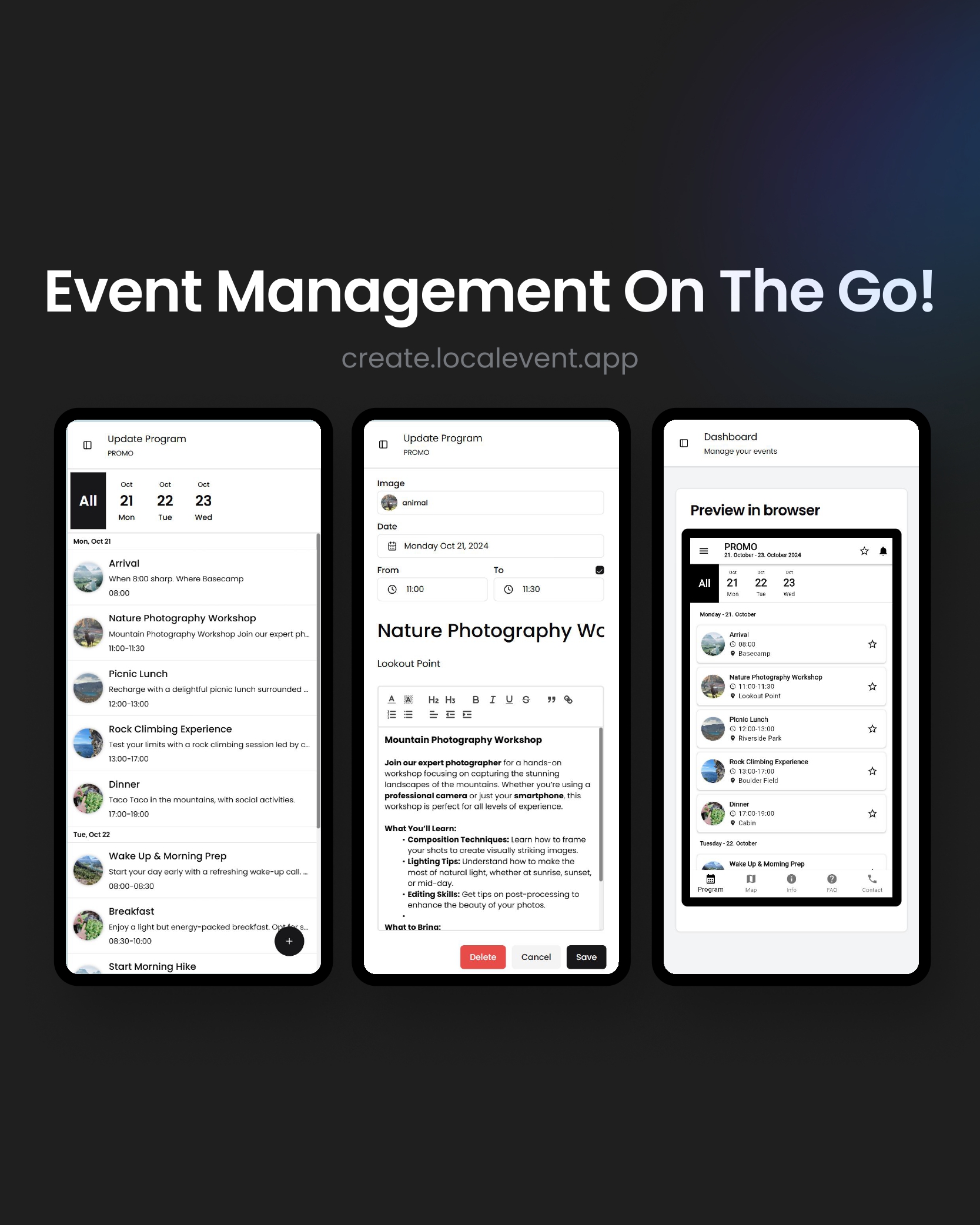 LocalEvent Live 3